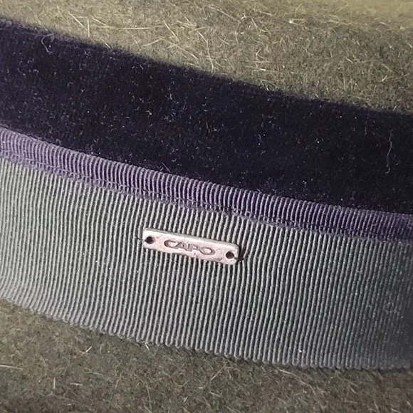 Capo Green Wool Hat size 7 MED - Picture 8 of 12